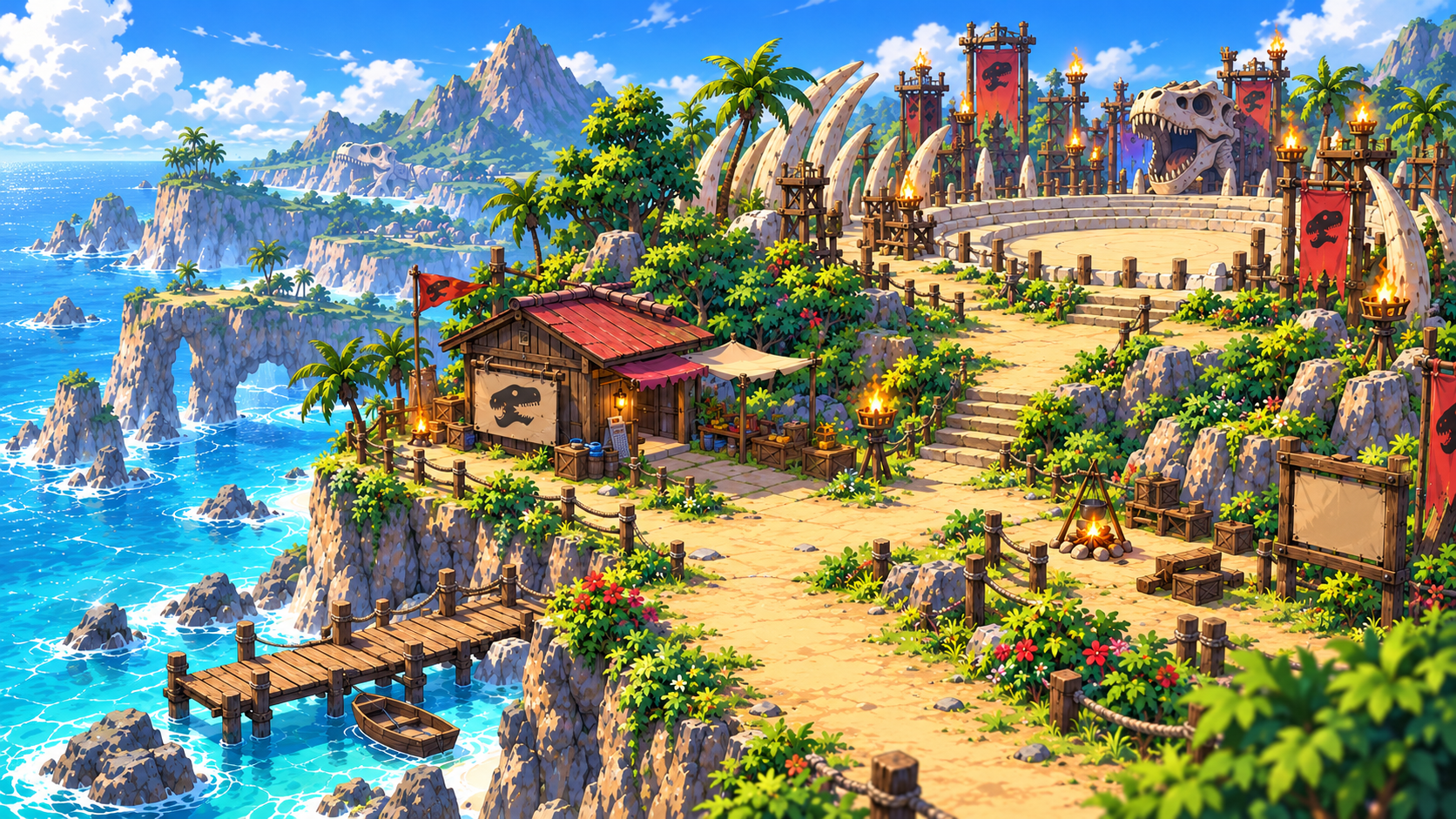 Anime-Hintergrundwelt